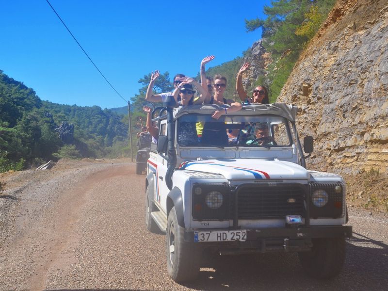 Jeep Safari w Turcji Wycieczka Fakultatywna z Alanya